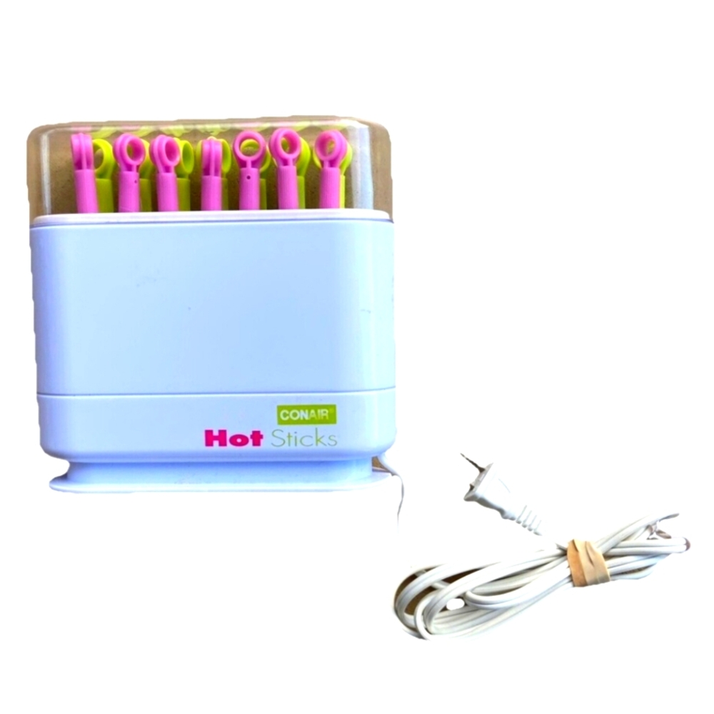 Conair Hot Sticks Electric Curling Rods in Pink & Green